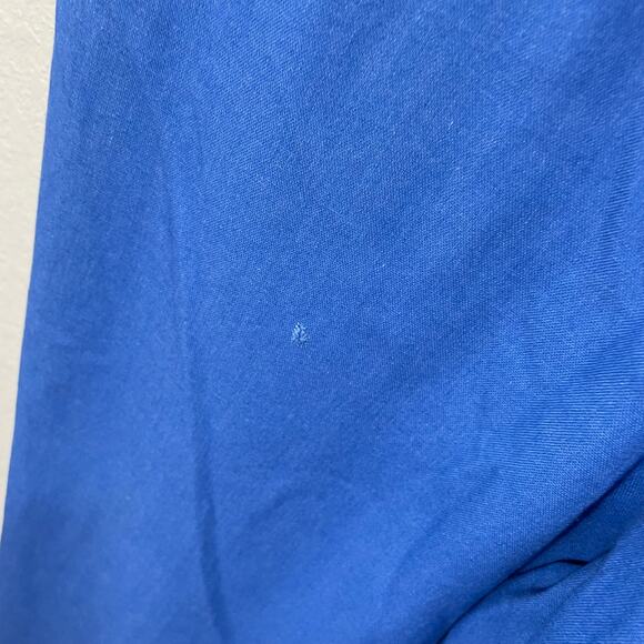 Vintage 60s Blue Cotton Blend Casual Overalls by Marion Sue- Size Small - Picture 8 of 11